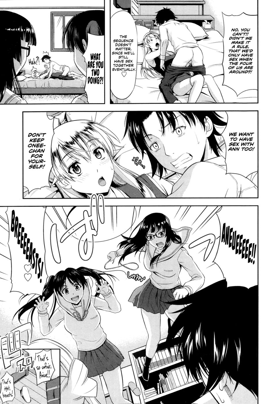 Hentai Manga Comic-I want to be your bride even though I'm your sister!-Chapter 3-35